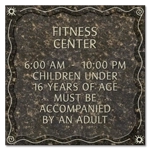 8-Line Common Room Sign