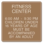 8-Line Common Room Sign