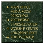 8-Line Directional Sign