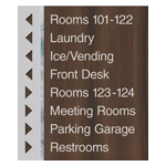 8-Line Directional Sign