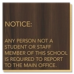 8-Line General Information Sign