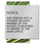 8-Line General Information Sign