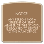 8-Line General Information Sign