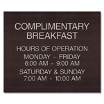 8-Line General Information Sign