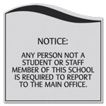 8-Line General Information Sign