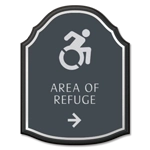 Accessible Direction Sign w/ Dynamic ISA