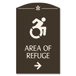 Accessible Direction Sign w/ Dynamic ISA