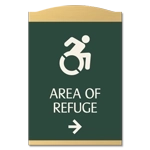 Accessible Direction Sign w/ Dynamic ISA