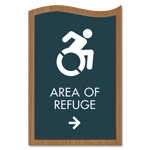 Accessible Direction Sign w/ Dynamic ISA