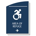 Accessible Direction Sign w/ Dynamic ISA