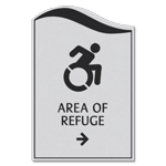 Accessible Direction Sign w/ Dynamic ISA