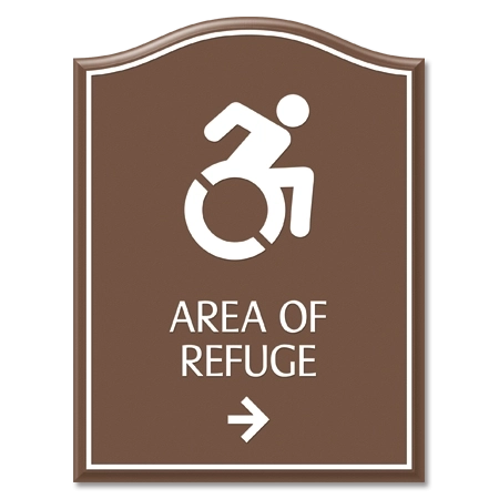 Accessible Direction Sign w/ Dynamic ISA