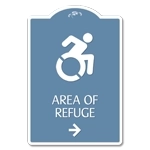 Accessible Direction Sign w/ Dynamic ISA