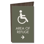 Accessible Direction Sign w/ ISA