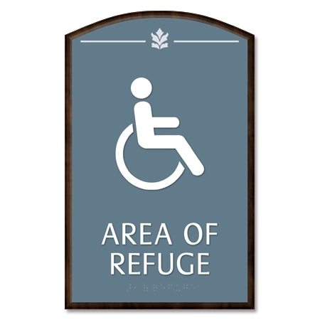 Area of Refuge Sign - ISA Symbol