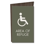 Area of Refuge Sign - ISA Symbol