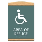 Area of Refuge Sign - ISA Symbol