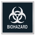 Biohazard Sign w/ Symbol