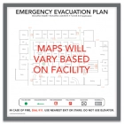 Bordered Evacuation Map