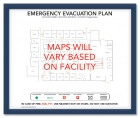 Bordered Evacuation Map
