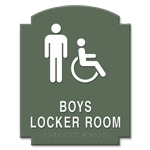 Boys Locker Room - Accessible