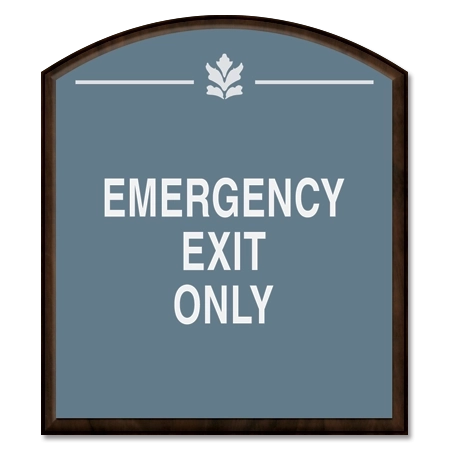 Emergency Exit Only