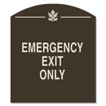 Emergency Exit Only