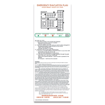 Evacuation Plan w/Laws