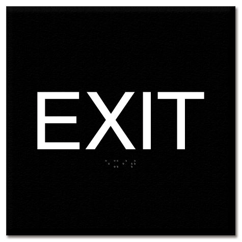 Exit - Egress Sign - CA Compliant