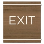 "Exit" Egress Sign - CA Compliant