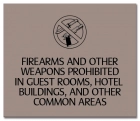 Firearms and Other Weapons Prohibited - FL Compliant - Celtec Version