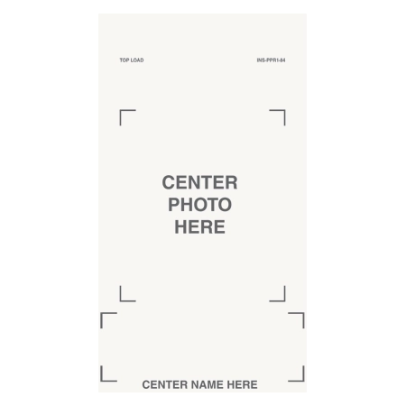 Flora Additional Inserts/1 Picture Room Number sign (50/pk)