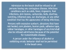 Illinois Beach Admission Rules Sign