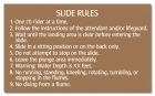 Indiana Water Slide Rules