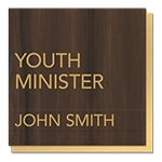 Manager on Duty Sign w/ Nameplate