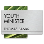 Manager on Duty Sign w/ Nameplate