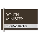 Manager on Duty Sign w/ Nameplate