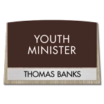 Manager on Duty Sign w/ Nameplate