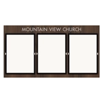 Message Display w/3 Insert Holders