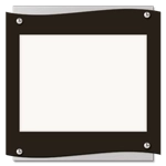 Message / Evac Holder for 8.5" x 11" Paper