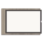 Message / Evac Holder for 8.5" x 14" Paper