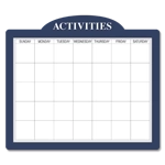 Monthly/Weekly Activity Display