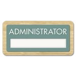 Nameplate Sign w/ Title