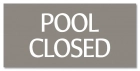 North Carolina Pool Closed Sign