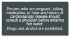 Oklahoma Spa Warning Sign