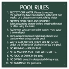 Oregon Pool Rules Sign