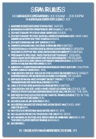 Oregon Spa Rules Sign