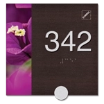 Room Number Sign w/Symbols