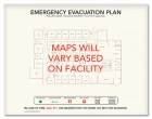 Screen Print Evacuation Map