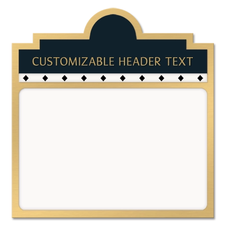 Small Dry Erase Board - 19" x 18"